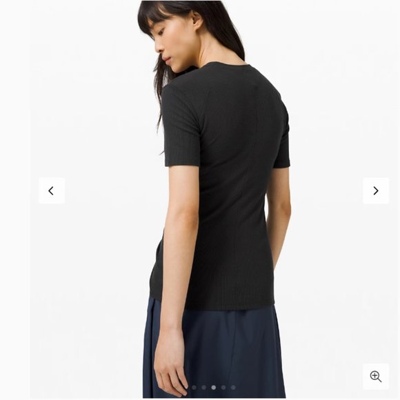 Lululemon LA Tight Short Sleeve Tee size:4,6,8 - Picture 3 of 5